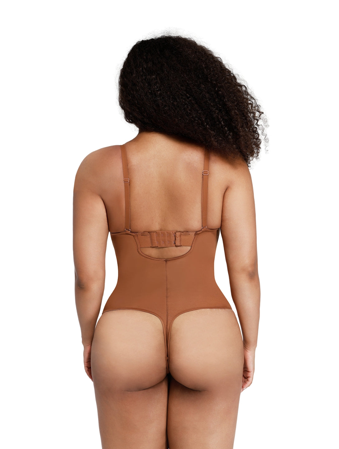 Schulterfreier Stützender Shapewear-Body