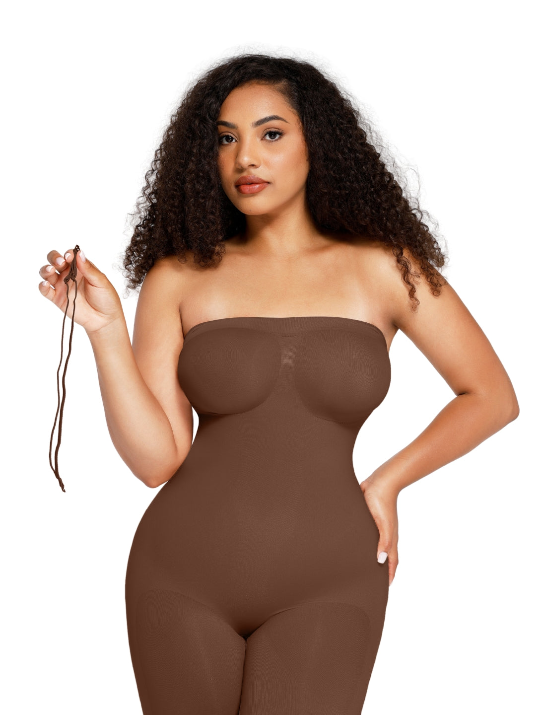 Trägerloser formgebender Bodysuit in Shapewear