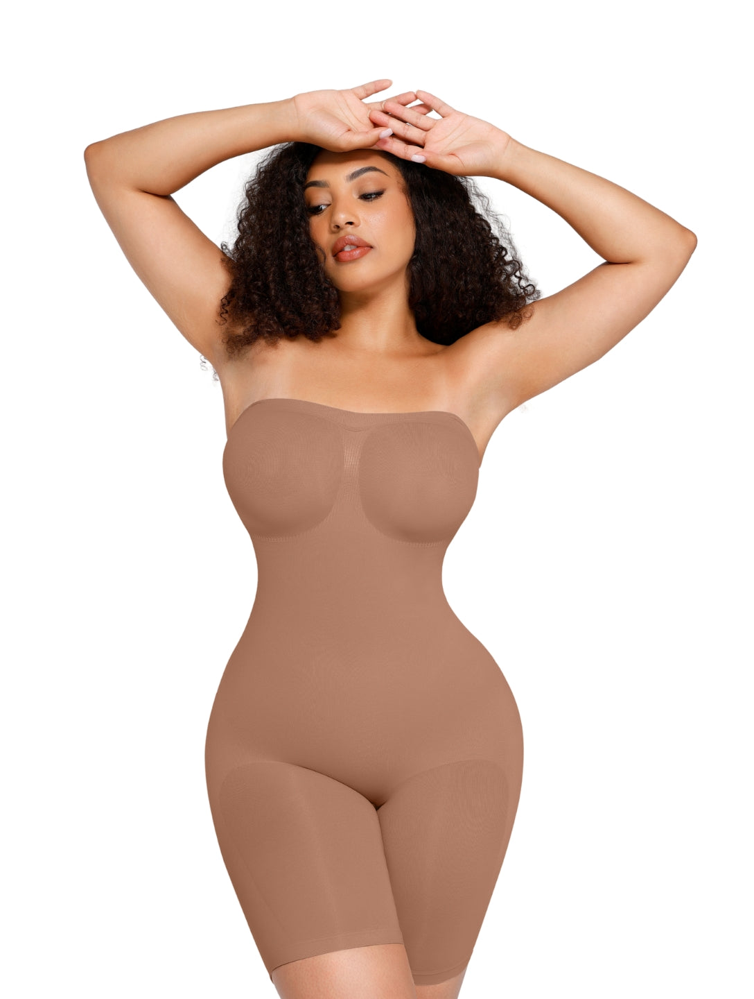 Trägerloser formgebender Bodysuit in Shapewear