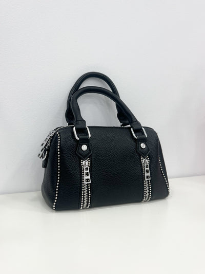 Mini zipper bag black