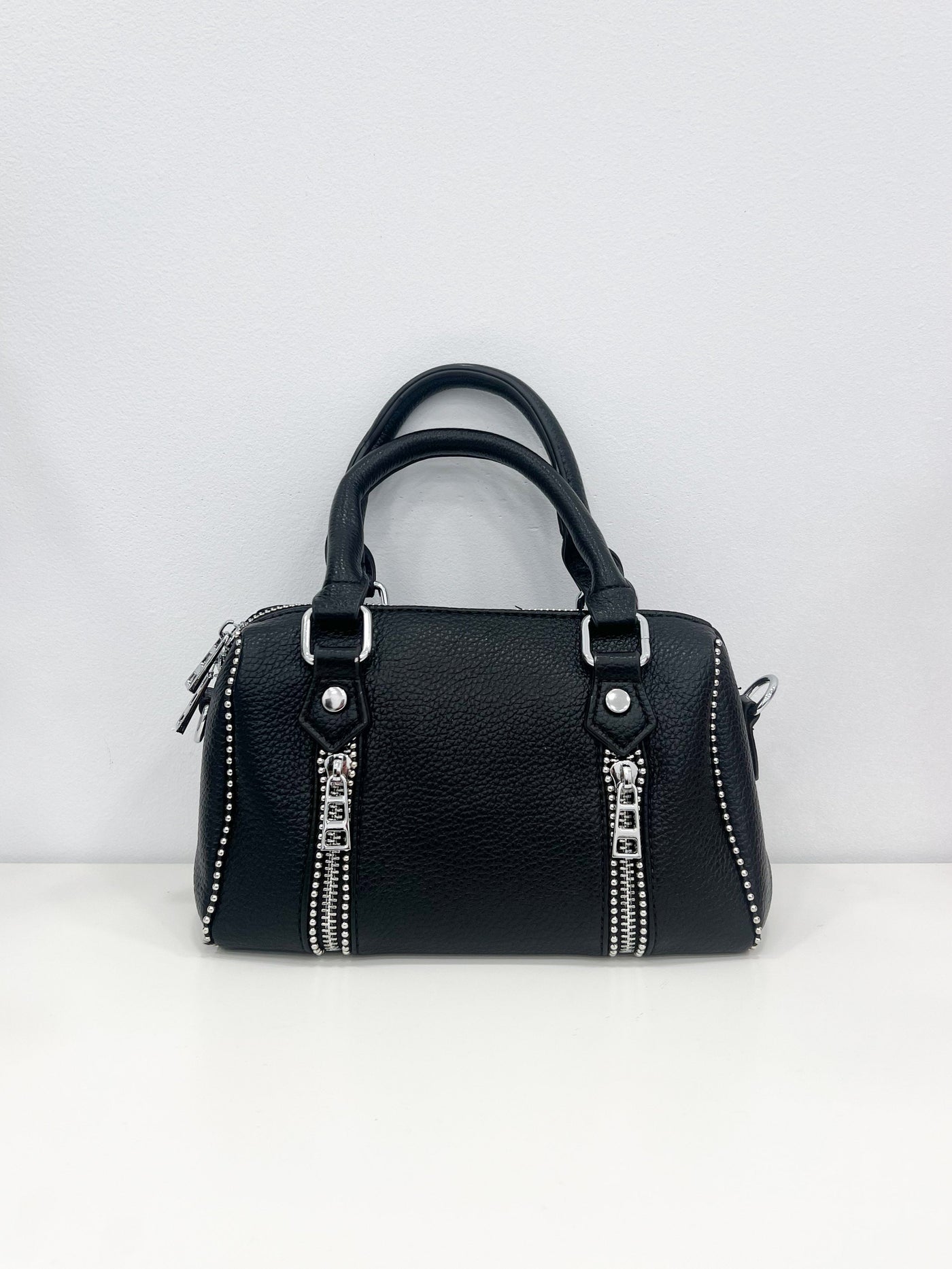 Mini zipper bag black