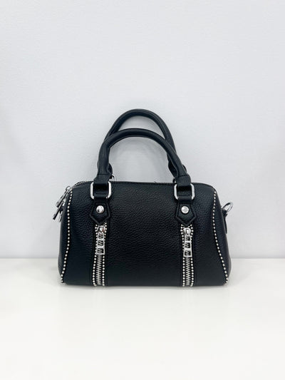 Mini zipper bag black