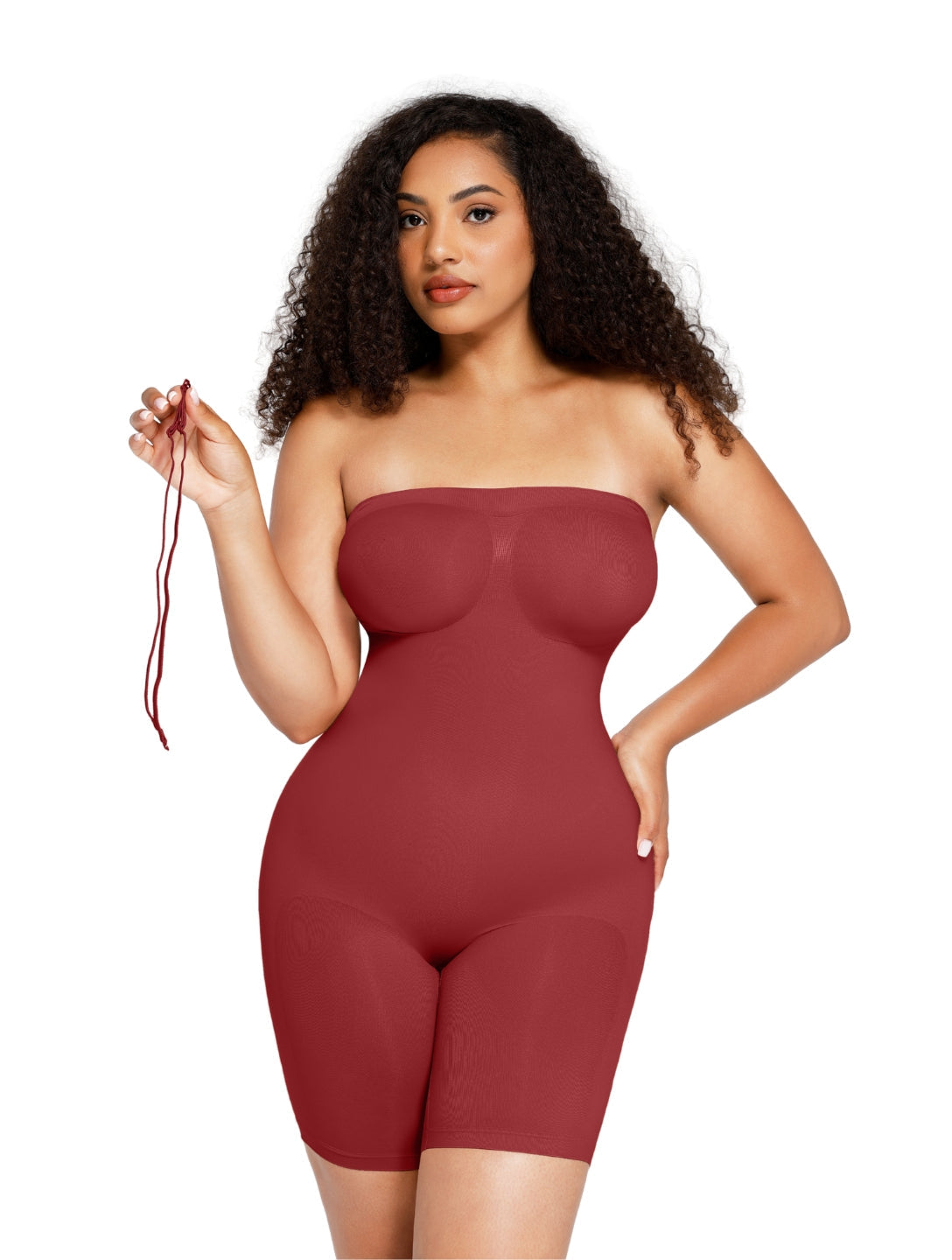 Trägerloser formgebender Bodysuit in Shapewear