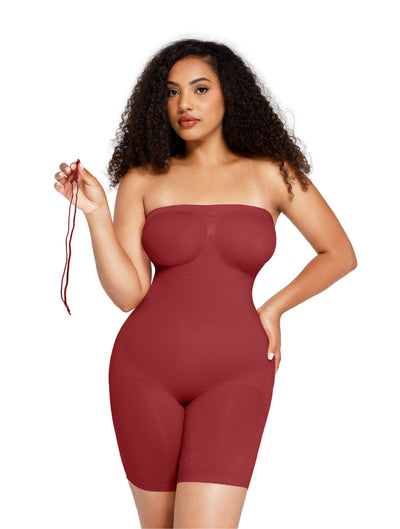 Trägerloser formgebender Bodysuit in Shapewear