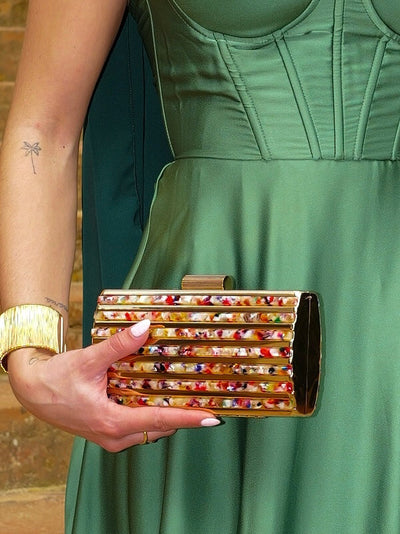 Clutch bands gold colors