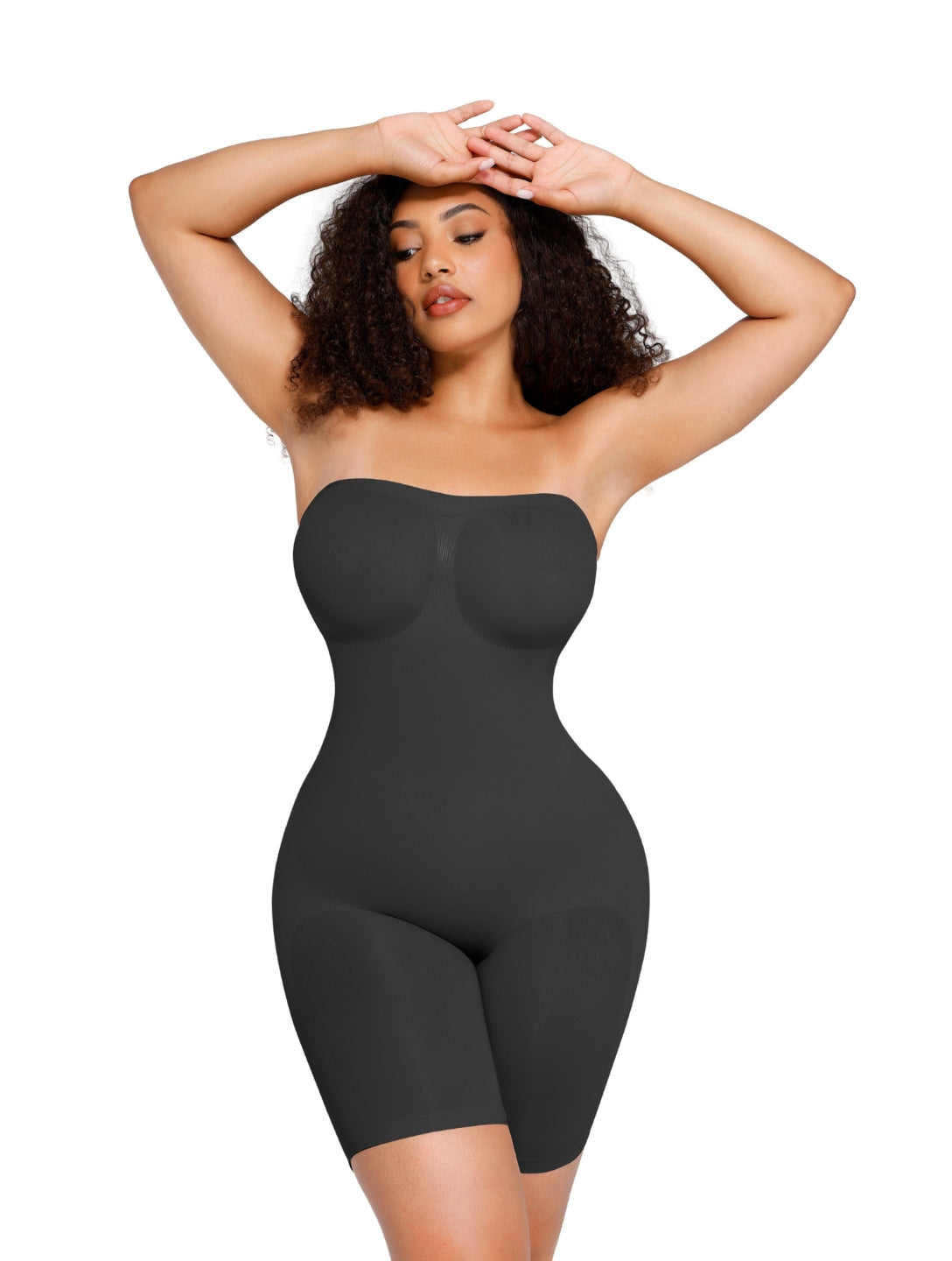 Trägerloser formgebender Bodysuit in Shapewear