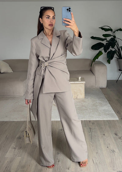 Blazer Set Taupe