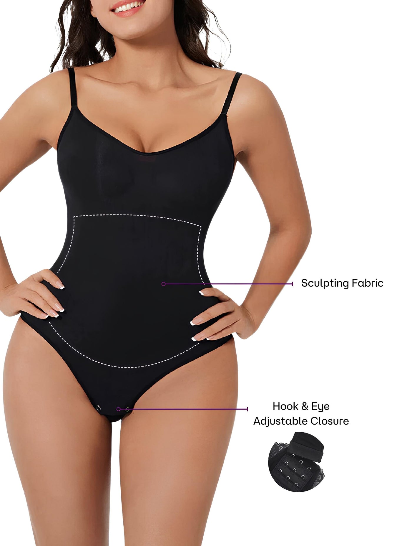 Figurbetonter Shapewear-Body