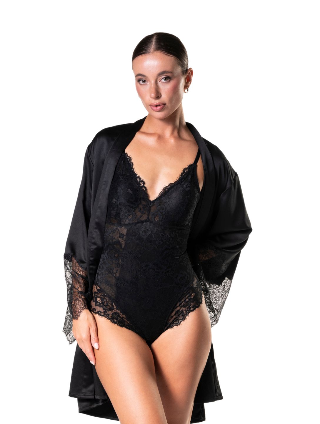 Shapewear-Body mit Spitze
