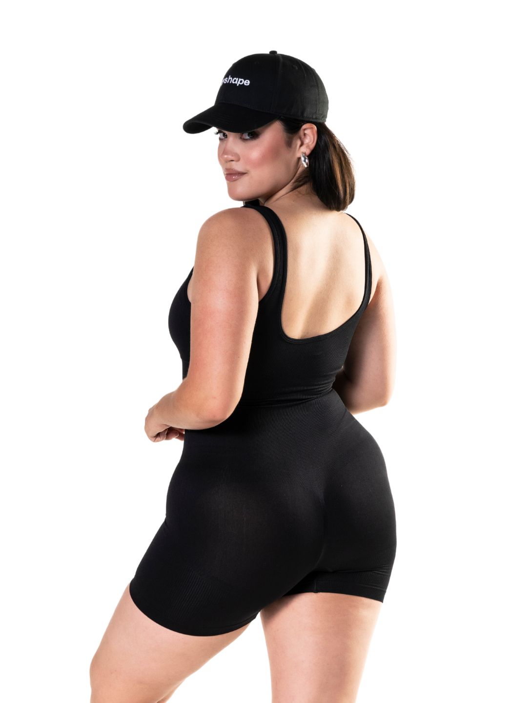 Shapewear-Jumpsuit mit Carré-Ausschnitt