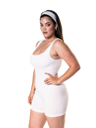 Shapewear-Jumpsuit mit Carré-Ausschnitt